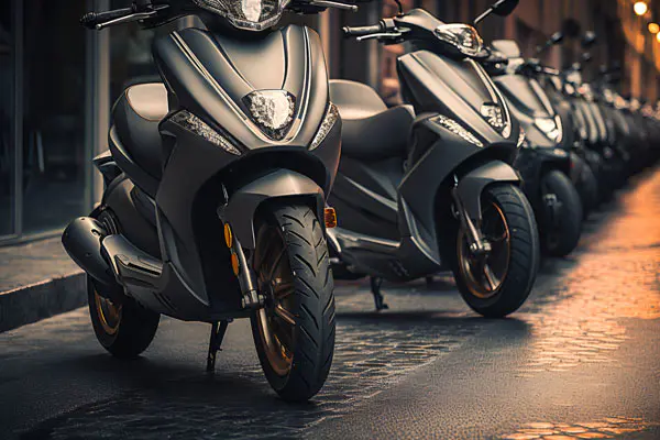 Stile moto elettrico favorito dai giovani