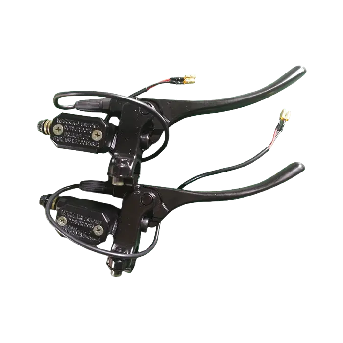 Muova freno in acciaio scooter elettrico 2 pacchetto destra barra